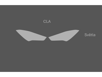 Mercedes Benz CLA světla