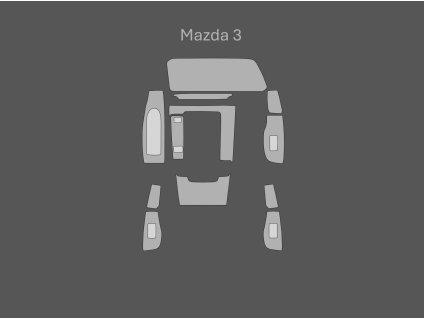 Mazda 3 interirér