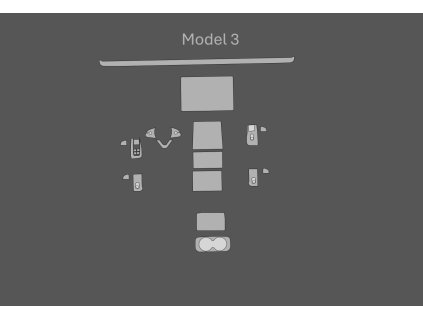 Tesla Model 3 interiér