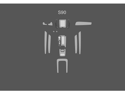 Volvo S90 interiér