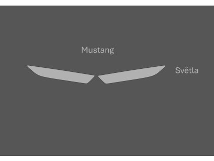 Ford Mustang světla