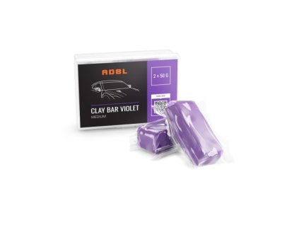 ADBL Clay Bar Violet - Medium Hard  (2x 50g)