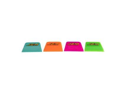 JEM Set of Four 10 cm Beveled Squeegees for PPF Films