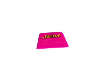 JEM Squeegee with inscription for PPF films 10 cm beveled – pink