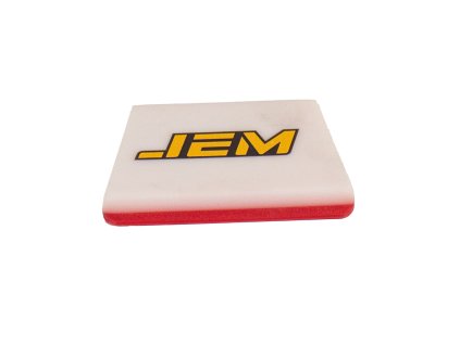 Rakla JEM "SANDWICH" z napisem do folii PPF 10 cm ścięta – biało-czerwona