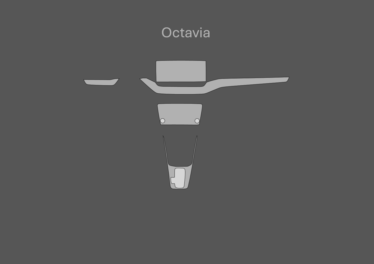 JEM PPF předřezaná fólie interiér Škoda Octavia Fólie: Satin