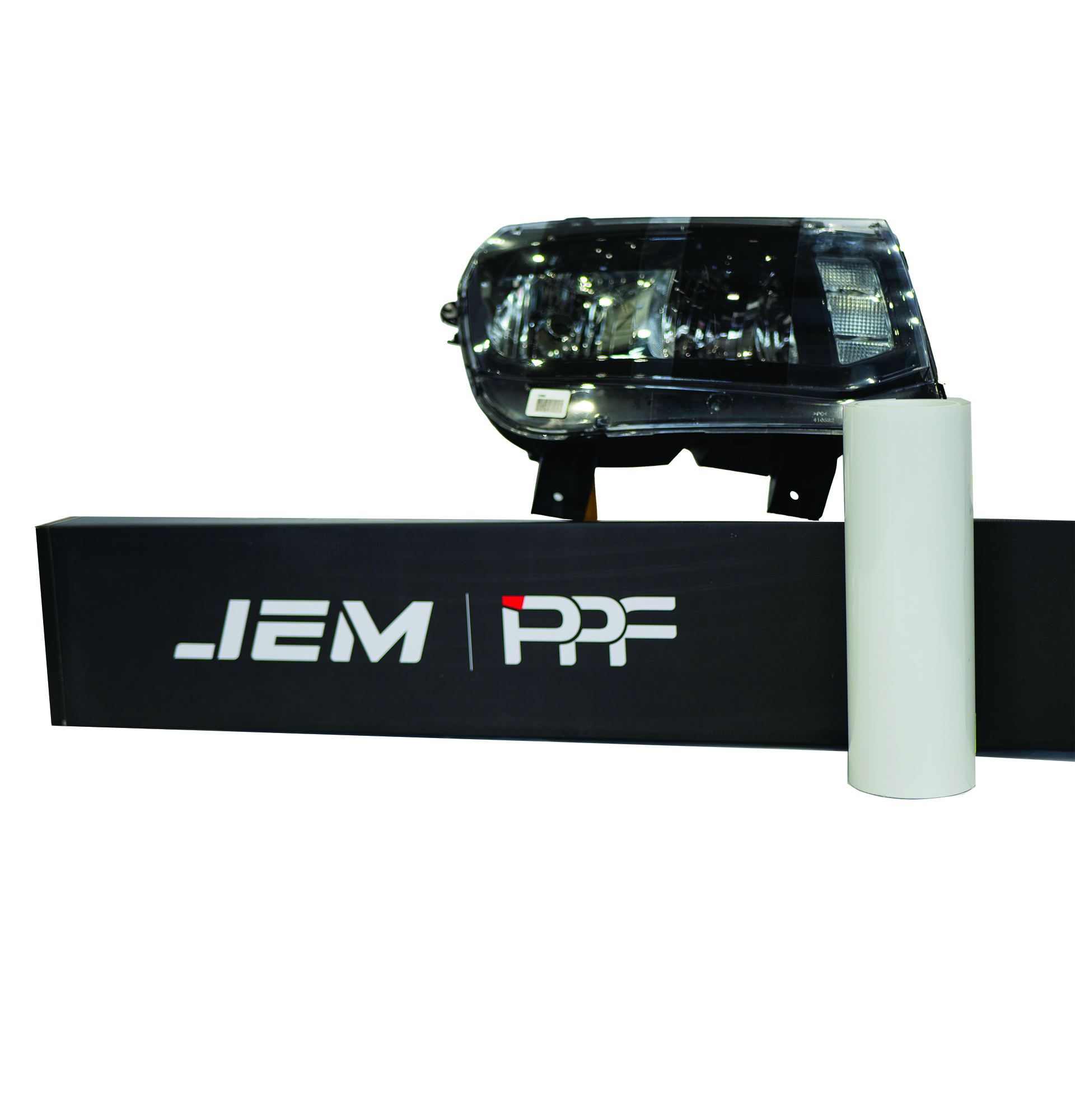 JEM PPF transparent - bezbarvá (15x0,3m) ochranná transparentní fólie na světla