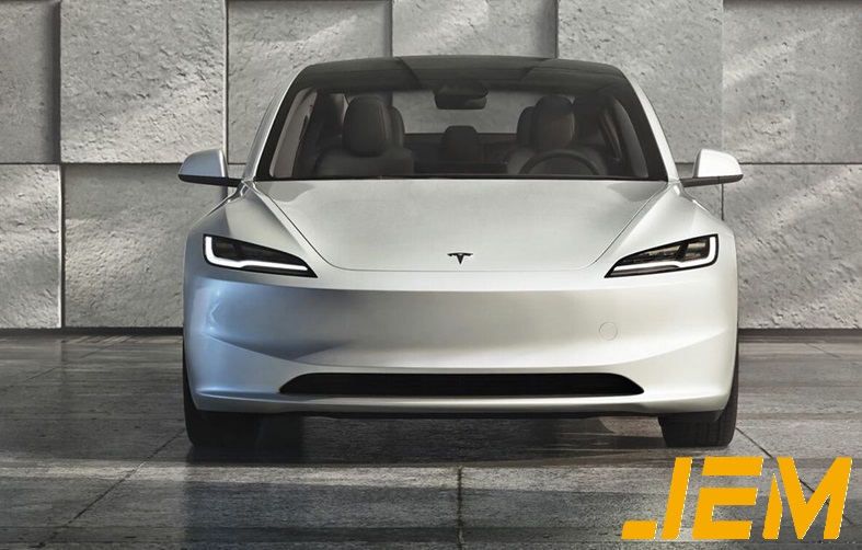 JEM PPF kompletní přední nárazník Tesla model 3