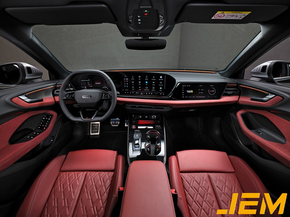 JEM PPF předřezaná fólie interiér Audi A5 Černý lesk
