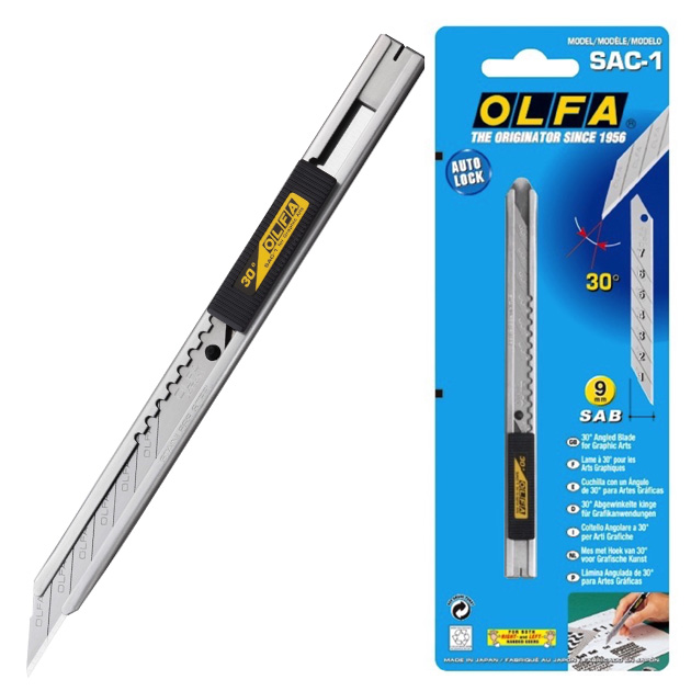 Olfa Segmentový Nůž 30 stupňů SAC-1