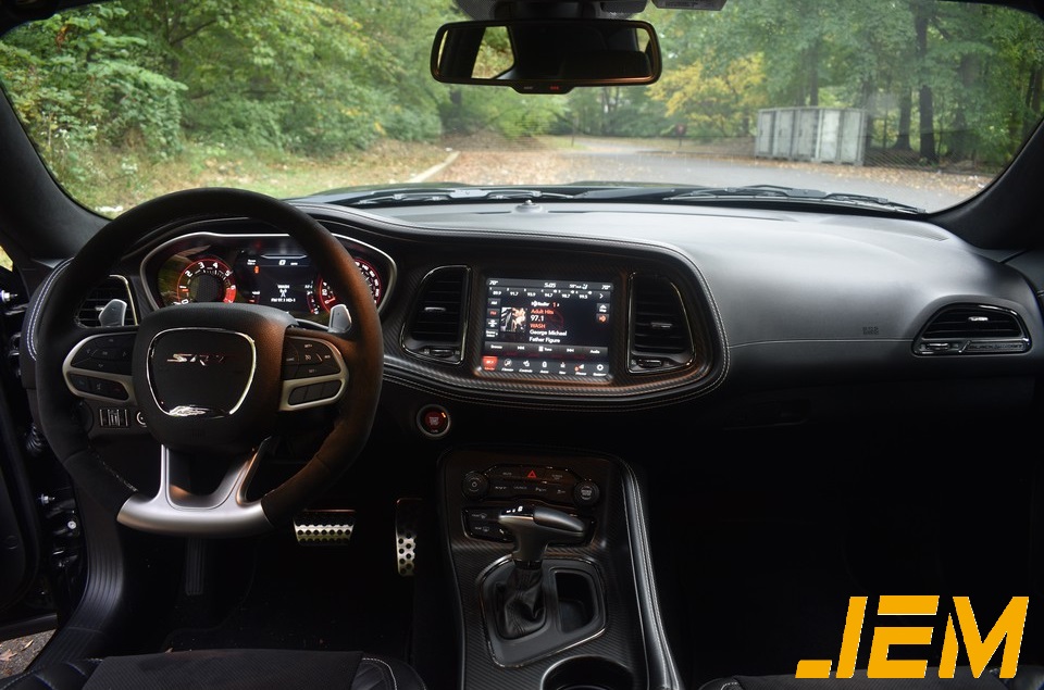 JEM PPF předřezaná fólie interiér Dodge Challenger Matná-satin
