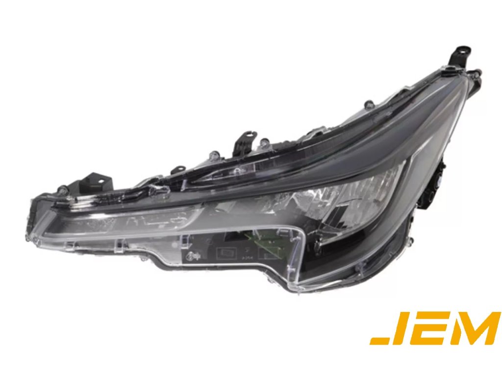 JEM PPF předřezaná fólie světla Toyota Corolla Light/Smoked/Dark Black