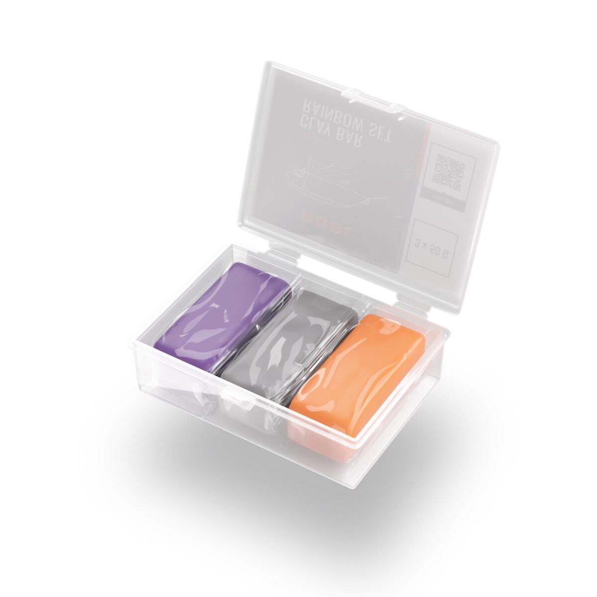 ADBL Clay Bar Rainbow Set (3x 50g)-Set Clayů
