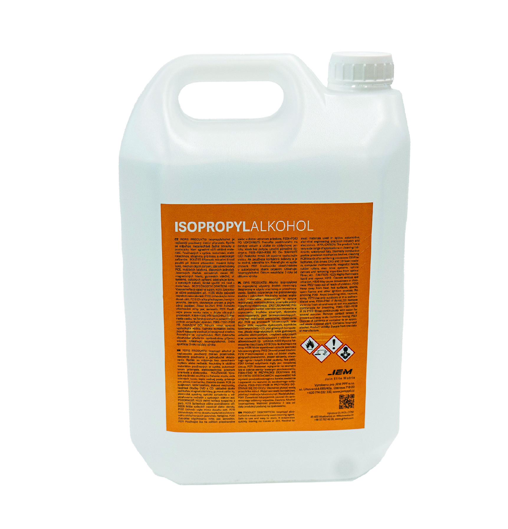 JEM PPF JEM Isopropyl Alkohol 5 l