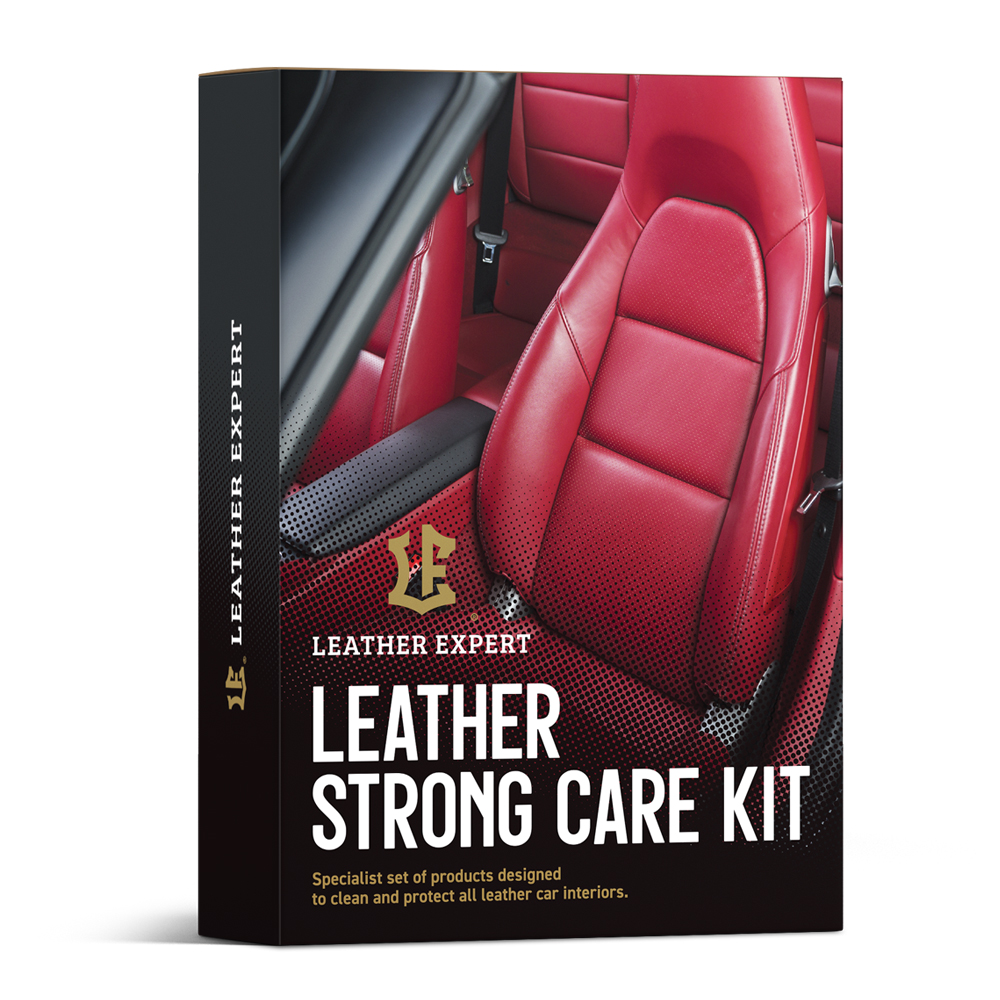 Leather Expert Strong Care Kit - sada na čištění kůže