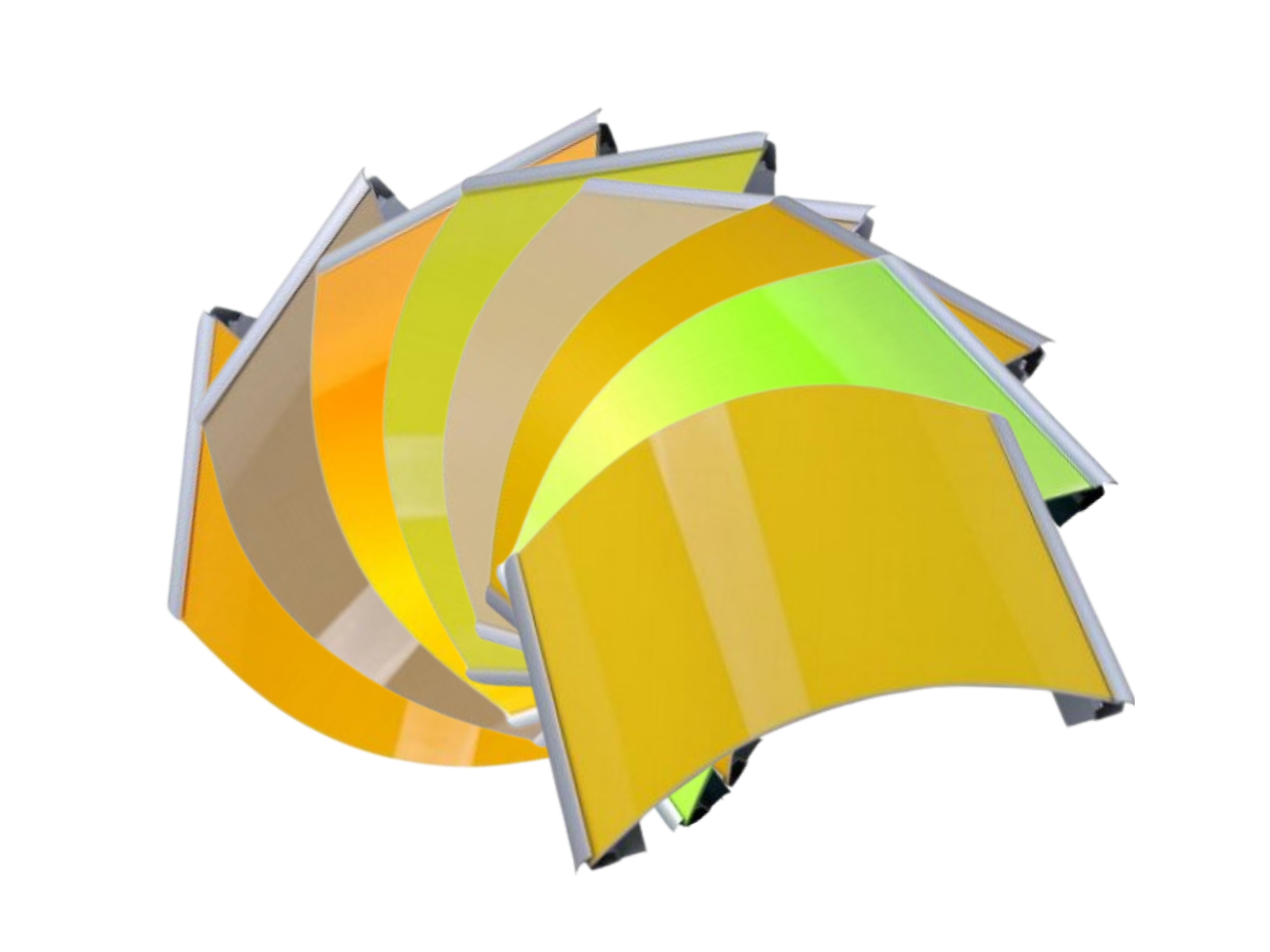 JEM PPF Žluté barevné ochranné fólie Barevná varianta: Gloss desert yellow