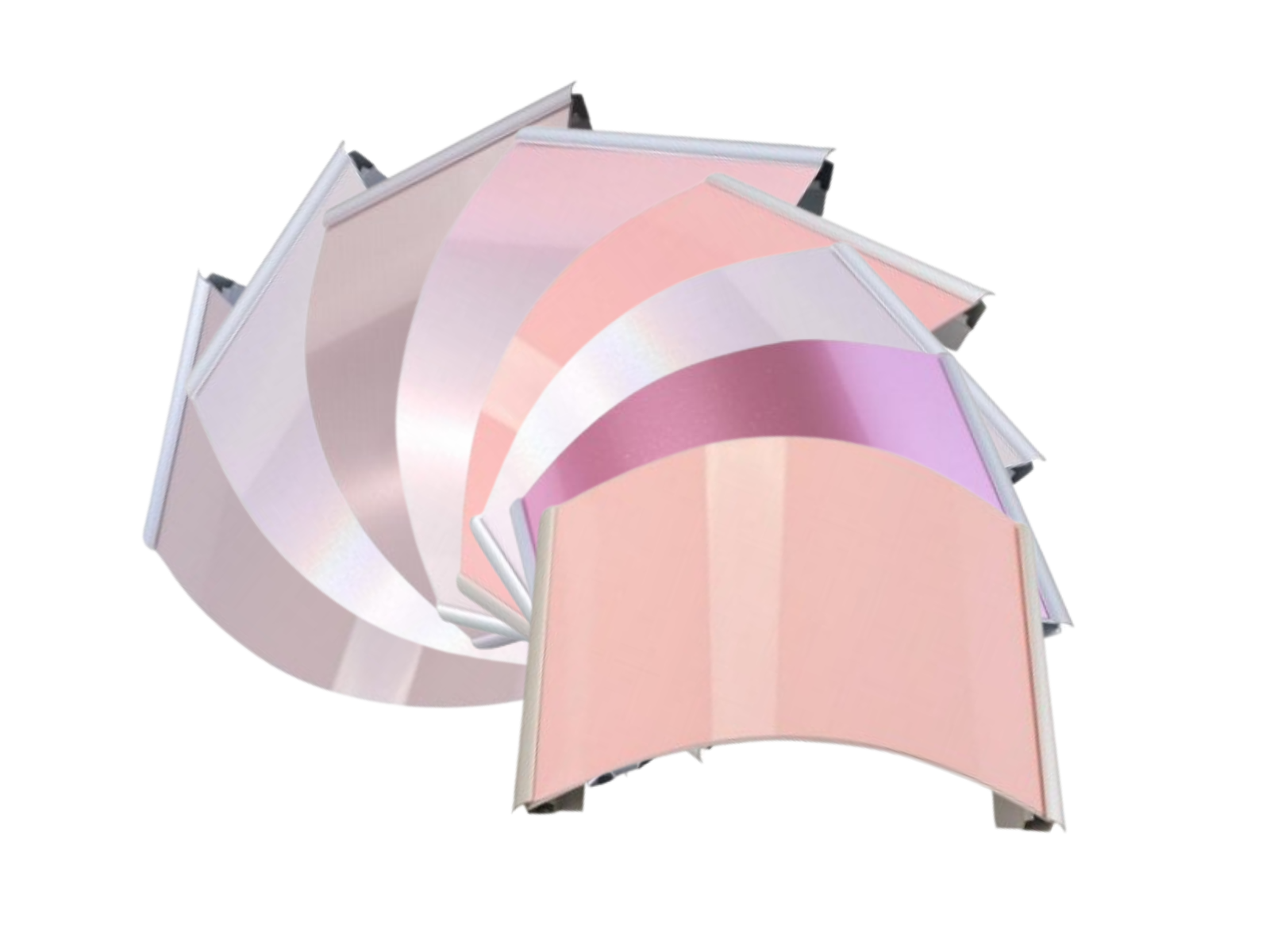 JEM PPF Růžové barevné ochranné fólie Barevná varianta: Shell pink