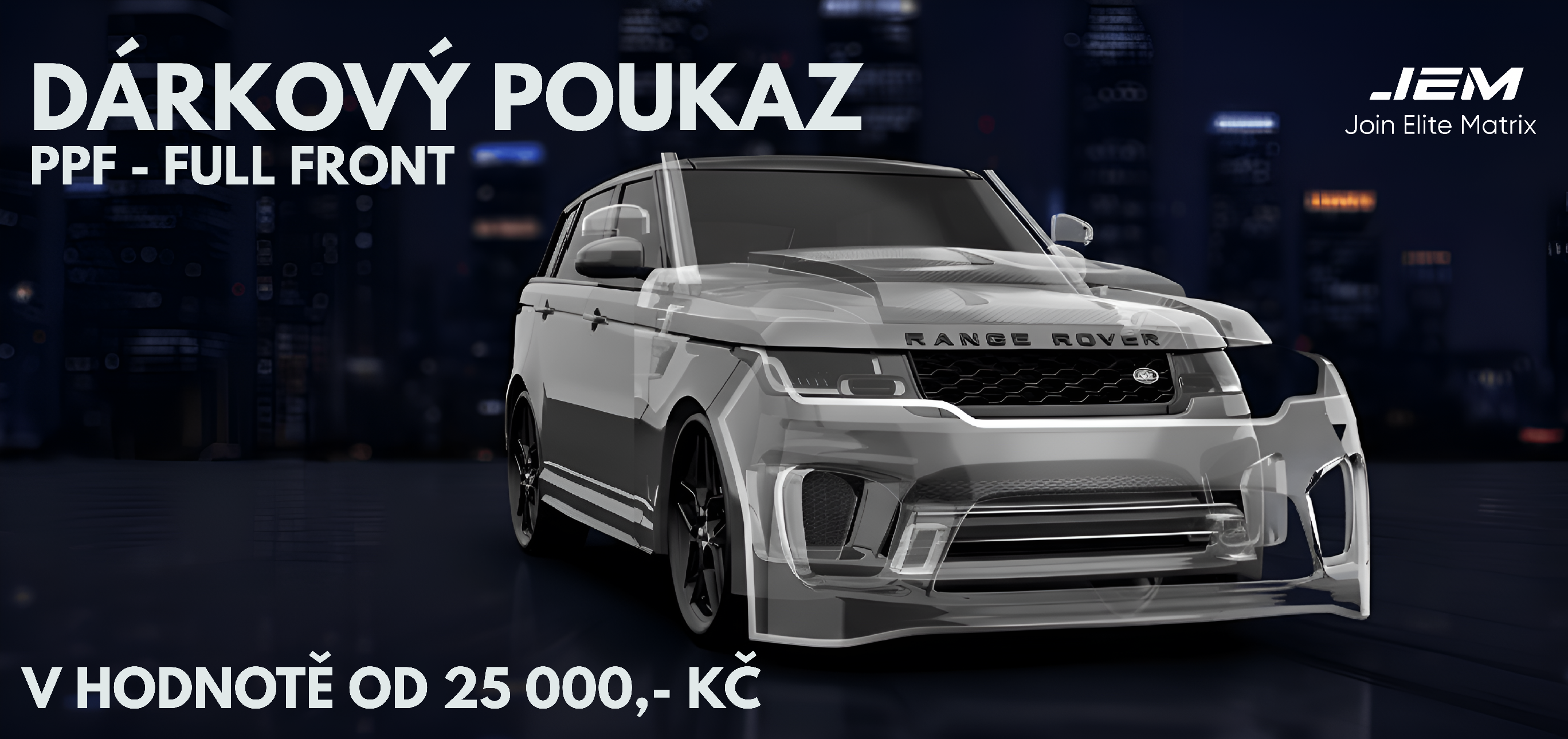 Dárkový poukaz-Full Front do PPF