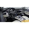 JEM PPF vorgeschnittene Folie für den Innenraum Audi A7 Schwarz glänzend