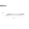 Olfa 30° Snap-Off Blade for SAB-10 Cutters, 10 Pack