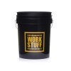 Work Stuff Detailing Bucket Black Rinse + Separator Yellow – Wiadro do Detailing z Siatką
