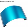 Matte liquid ruby blue
