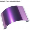 Metallic flake midnight purple
