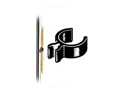 Držák tužky - trubka, lesní roh, trombon