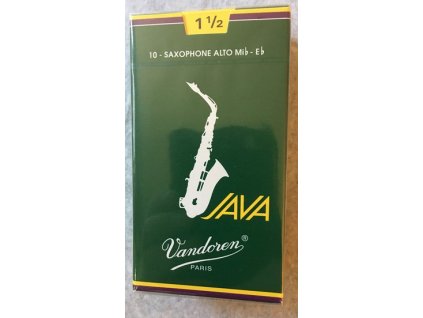 Vandoren Java plátky pro Alt saxofon 1 1/2