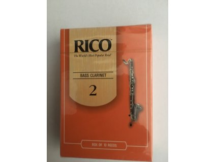 RICO ROYAL tvrdost 2 plátek pro Bass Klarinet - REA 1020