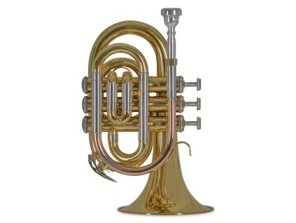 Bach PT650, kapesní Bb trumpeta, lakovaná