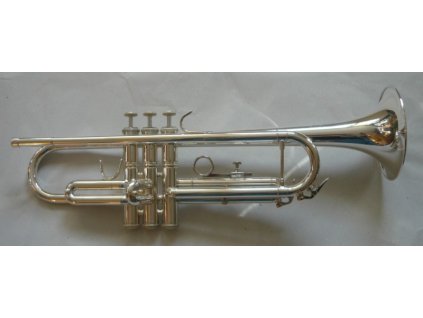 M.Jiracek model 134 S - B trumpeta perinetová, stříbrná  - český výrobce