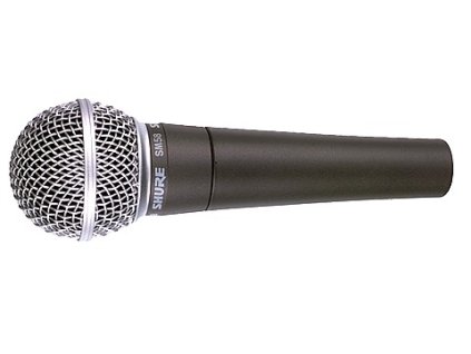 Shure SM58-LCE, mikrofon dynamický.
