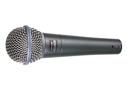 Shure Beta 58A, mikrofon dynamický.