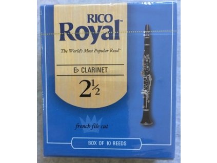RICO ROYAL tvrdost 2 1/2 plátek pro Eb Klarinet - RBB