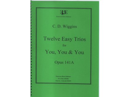 Twelve easyTrios op. 141A - C.D.Wiggins