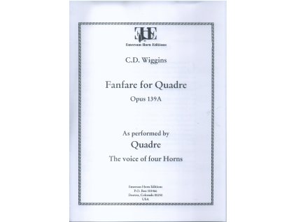 "Fanfare for Quadre" op. 139 - C.D.Wigins