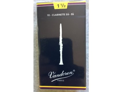 Vandoren Traditional plátky pro B klarinet 1 1/2