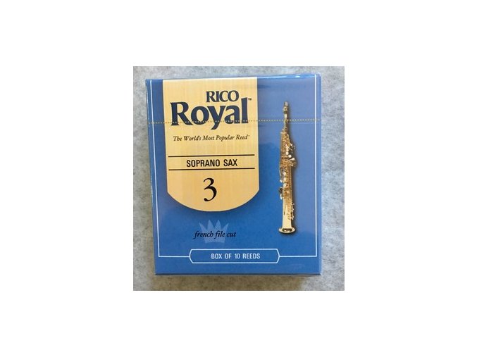 Rico Royal 3 plátky pro Sopran saxofon - RIB