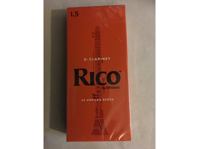 RICO ROYAL tvrdost 1 1/2 plátek pro Eb Klarinet by Dadario - RBA2515