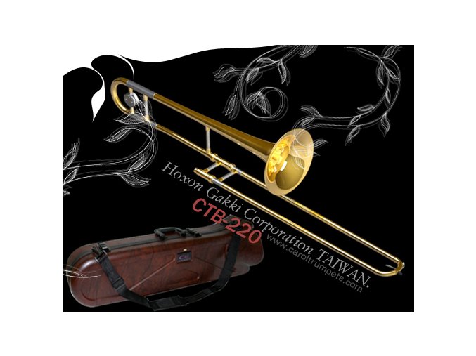 CAROL Brass CTB-2207-YSS-YNNY-Y3 , trombon tahový  - vyrobeno na Taiwanu