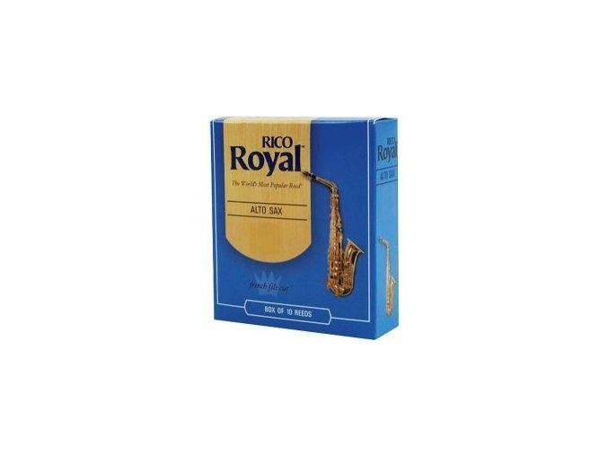 Rico Royal tvrdost 1 plátky pro altový saxofon - RJB1010