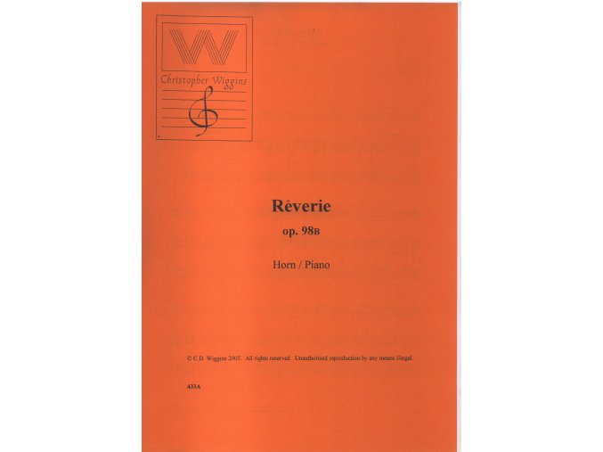 Reverie op. 98B (Horn/piano) - Christopher D. Wiggins