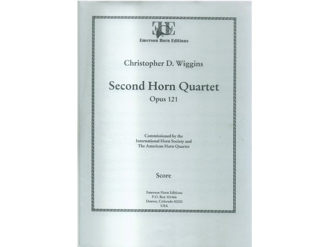 Horn Quartet no.2 op.121 - C.D.Wiggins