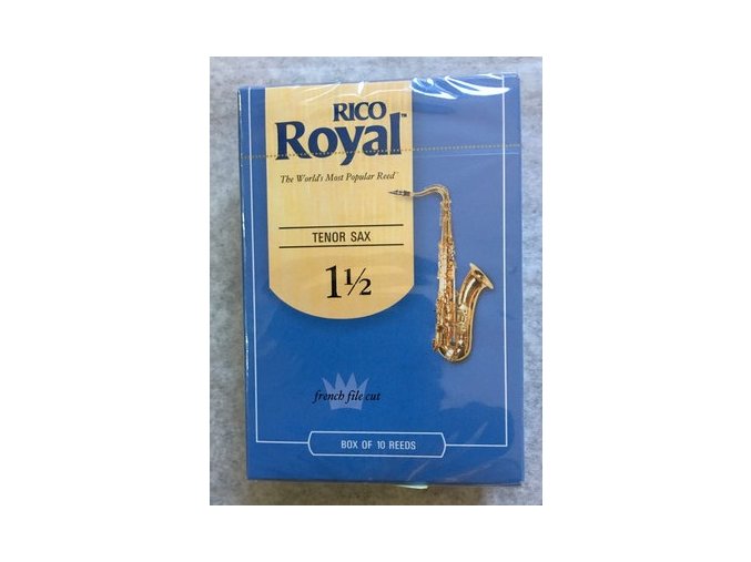 Rico Royal tvrdost 1 1/2 plátky pro tenorový  saxofon - RKB1015
