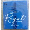 RICO ROYAL tvrdost 1 plátek pro Bb Klarinet - RCB1010