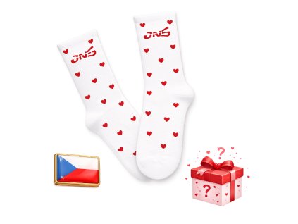 ponožky valentýn