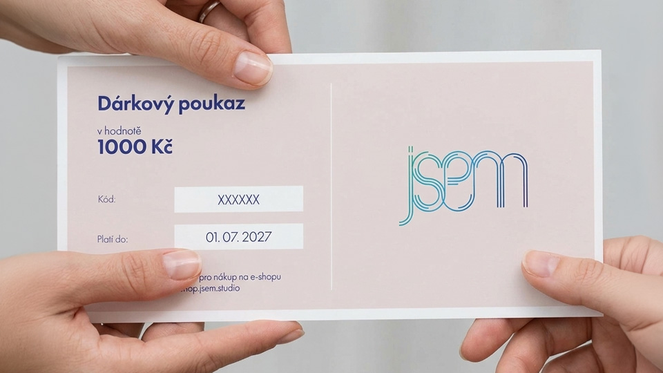 Dárkový poukaz na šperky jsem.studio