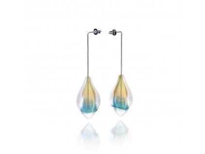 plankton nausnice color honey & blue