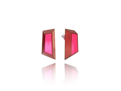 hranolek puzeta neon pink in brown e